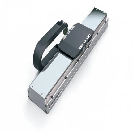 Embedded Linear Motor Without Optical Encoder or Magnetic Scale