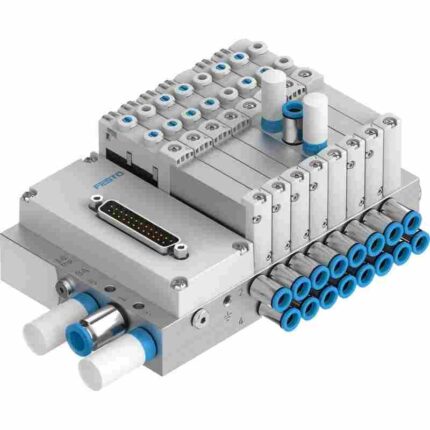 Modular Pneumatic Bus Valve Island for Industrial Automation and Precise Airflow Control