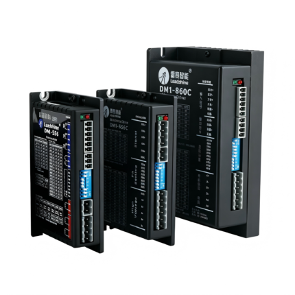 Leadshine DM Open-loop Stepper Driver 32-bit DSP Motor Controller with Advanced Control Tech, Low Vibration High Reliability for Industrial Automation