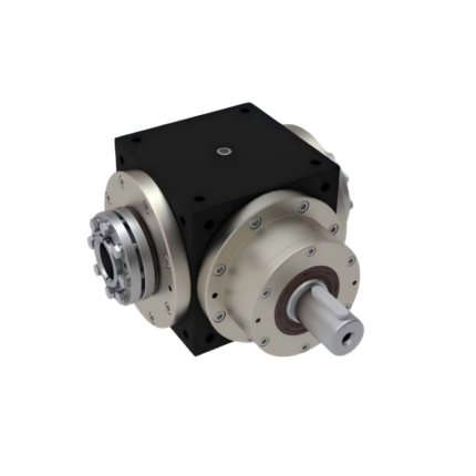 Spiral Bevel Gear Reducer, Right Angle Heavy Duty Gearbox with low noise, stable transmission and compact structure. Multiple mounting options ideal for mining, metallurgy and general industrial machinery