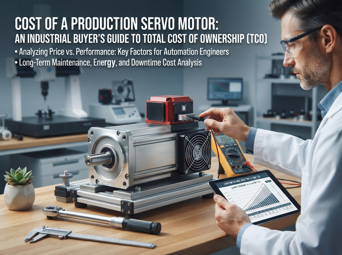 Cost of a Production Servo Motor​