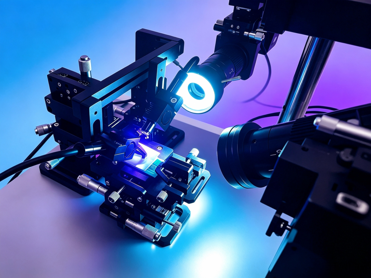 Automated fiber‑to‑PIC coupling system for photonic packaging manufacturing