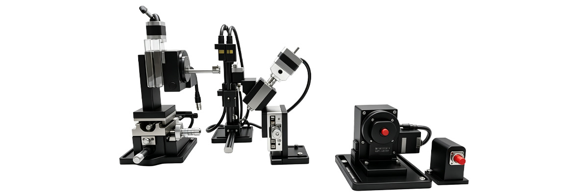 electric silicon waveguide coupling test station for silicon photonics chip fiber alignment