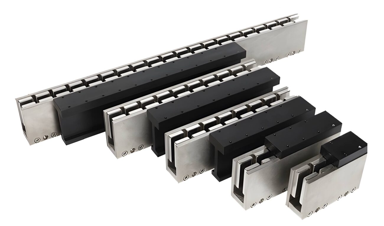 Ironless linear motor with zero cogging for semiconductor inspection