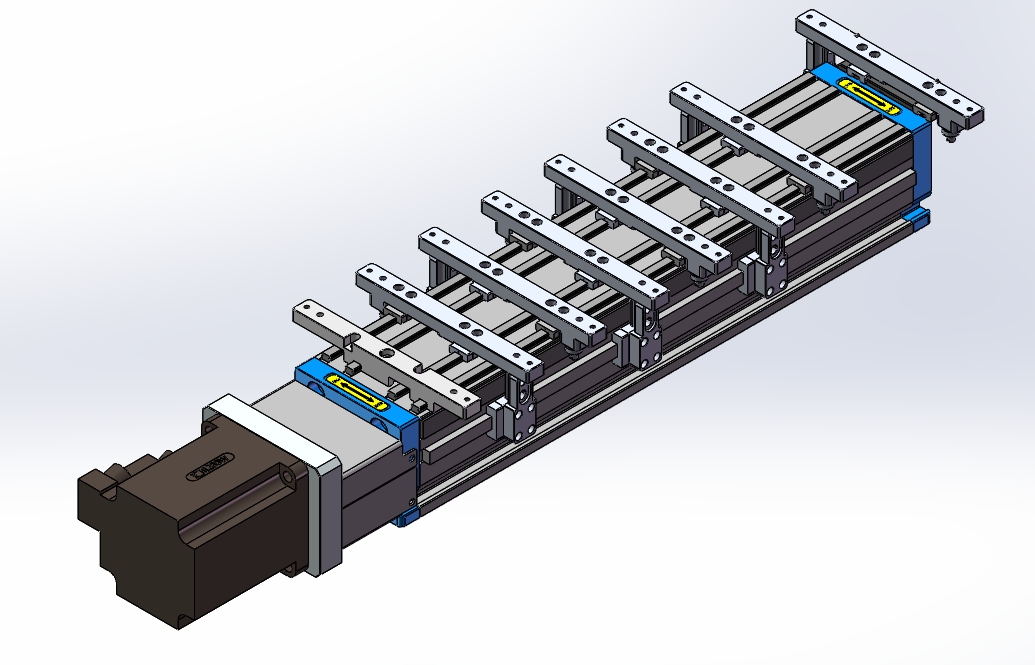 Multi-station variable pitch mechanism