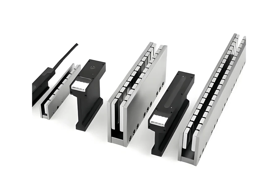 U‑core ironless linear motor actuator