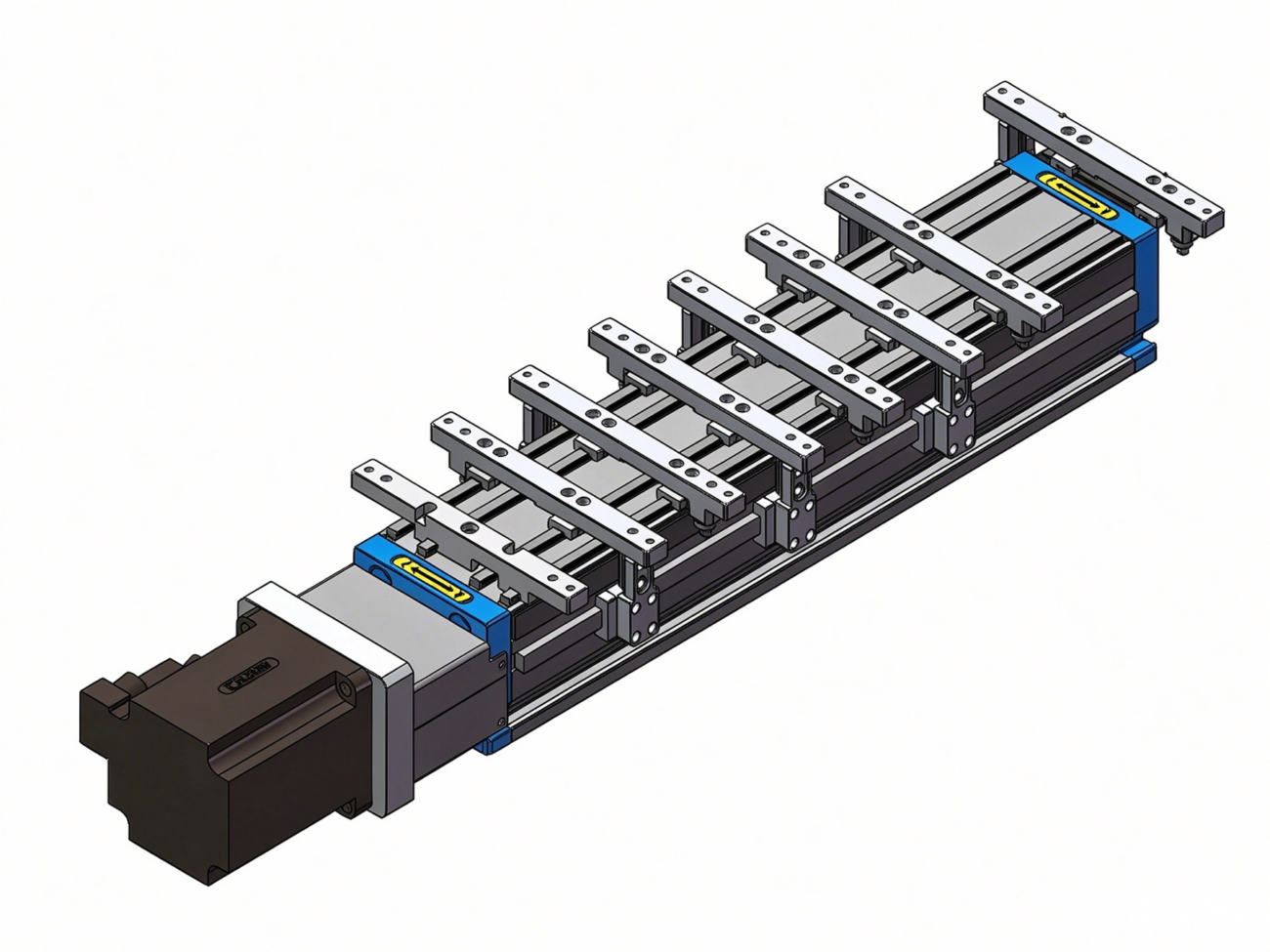 Multi-station variable pitch mechanism
